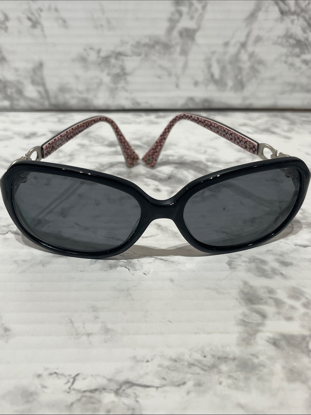 Coach “Beatrice” Black Sunglasses
